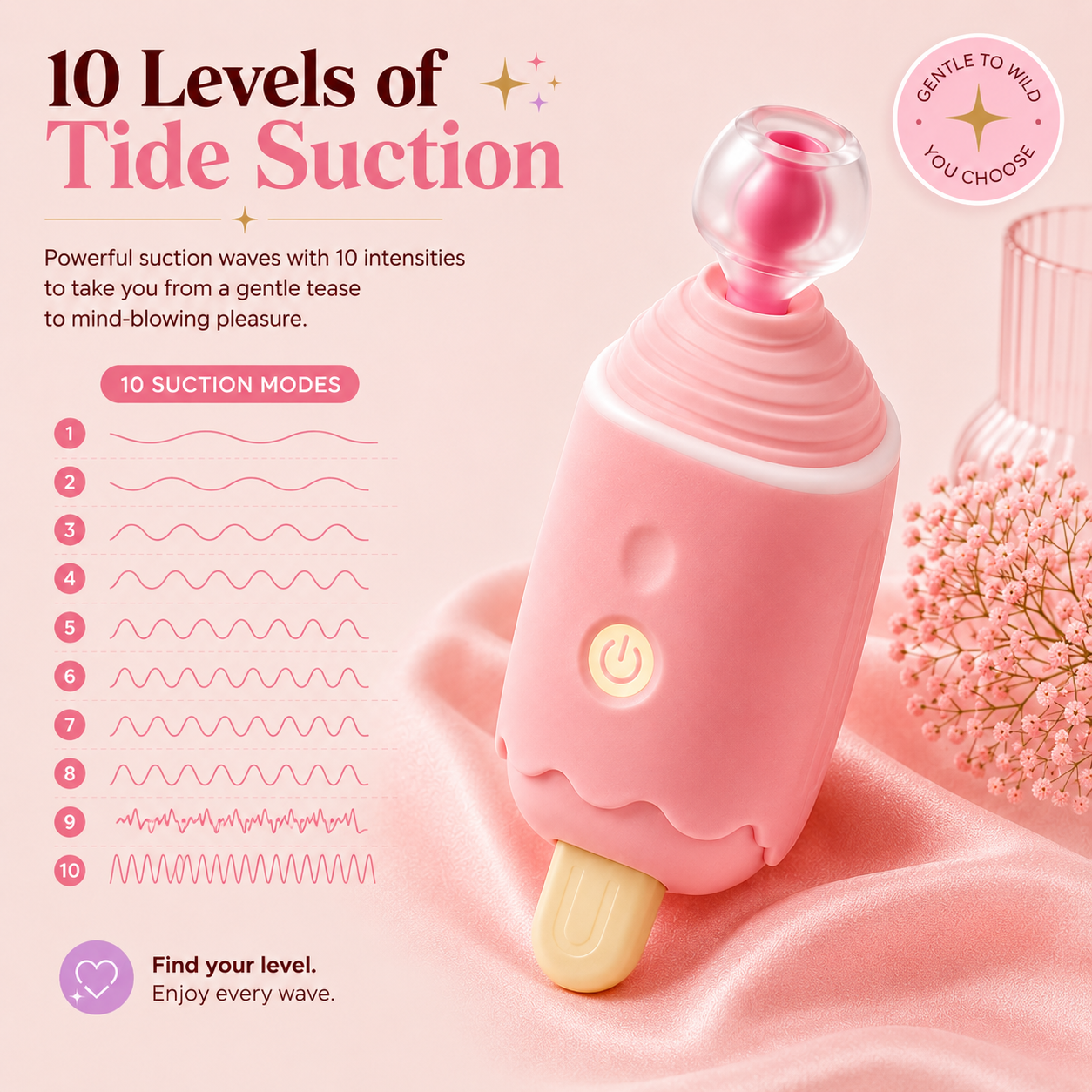 Suction & Vibration Massager